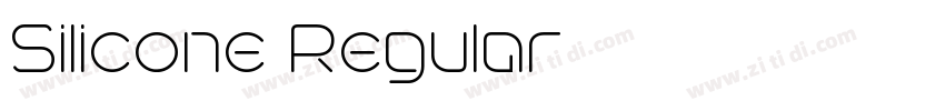 Silicone Regular字体转换 Silicone Regular字体转换